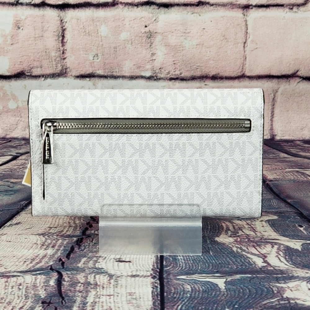 ⚠️SALE⚠️Michael Kors Mott LG Satchel SET White - Picture 10 of 13